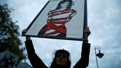 Polsko, demonstrace za právo na potrat ve Varšavě