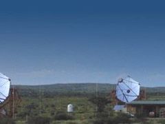 Teleskopy v Namibii.