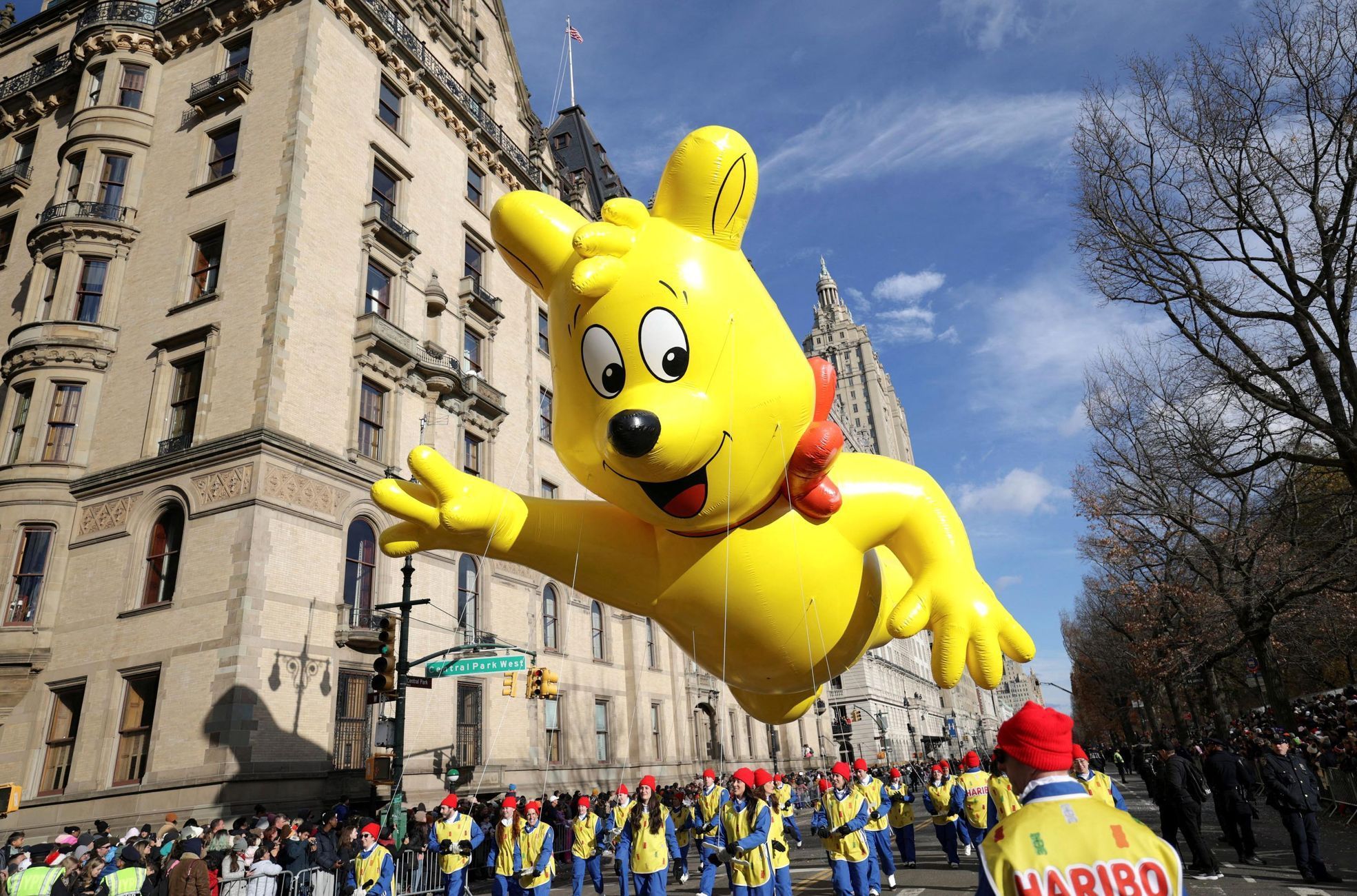 USA, New York, přehlídka, Den díkuvzdání. Macy´s