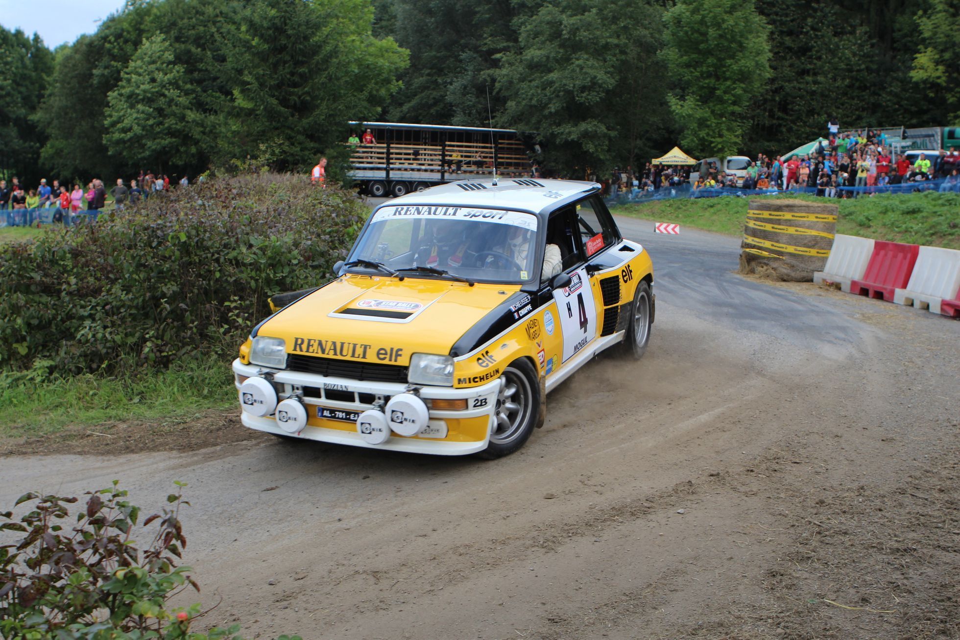 Historické vozy na Barum Rally 2014