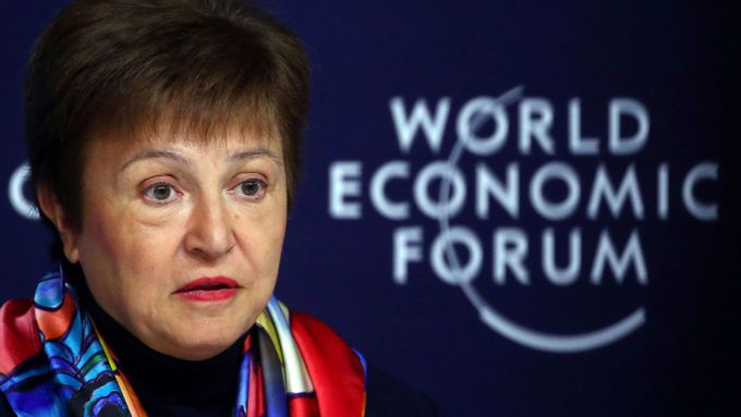Výkonná ředitelka MMF Kristalina Georgievová.