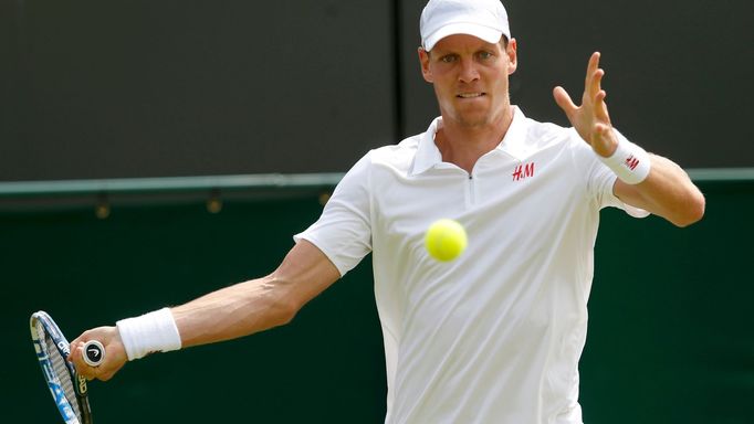 Tomáš Berdych na Wimbledonu 2013