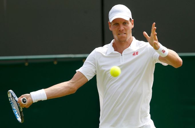 Tomáš Berdych na Wimbledonu 2013