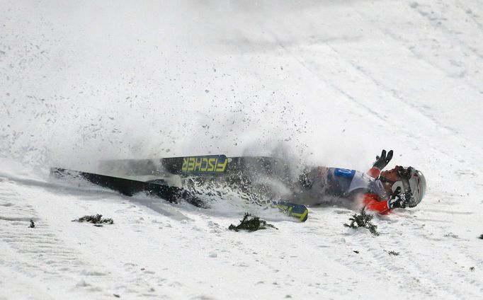 Turné 4M, Oberstdorf: pád Simona Ammanna