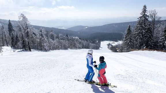 Rodinná lyžařská dovolená v oblasti Mühlviertel - Hochficht