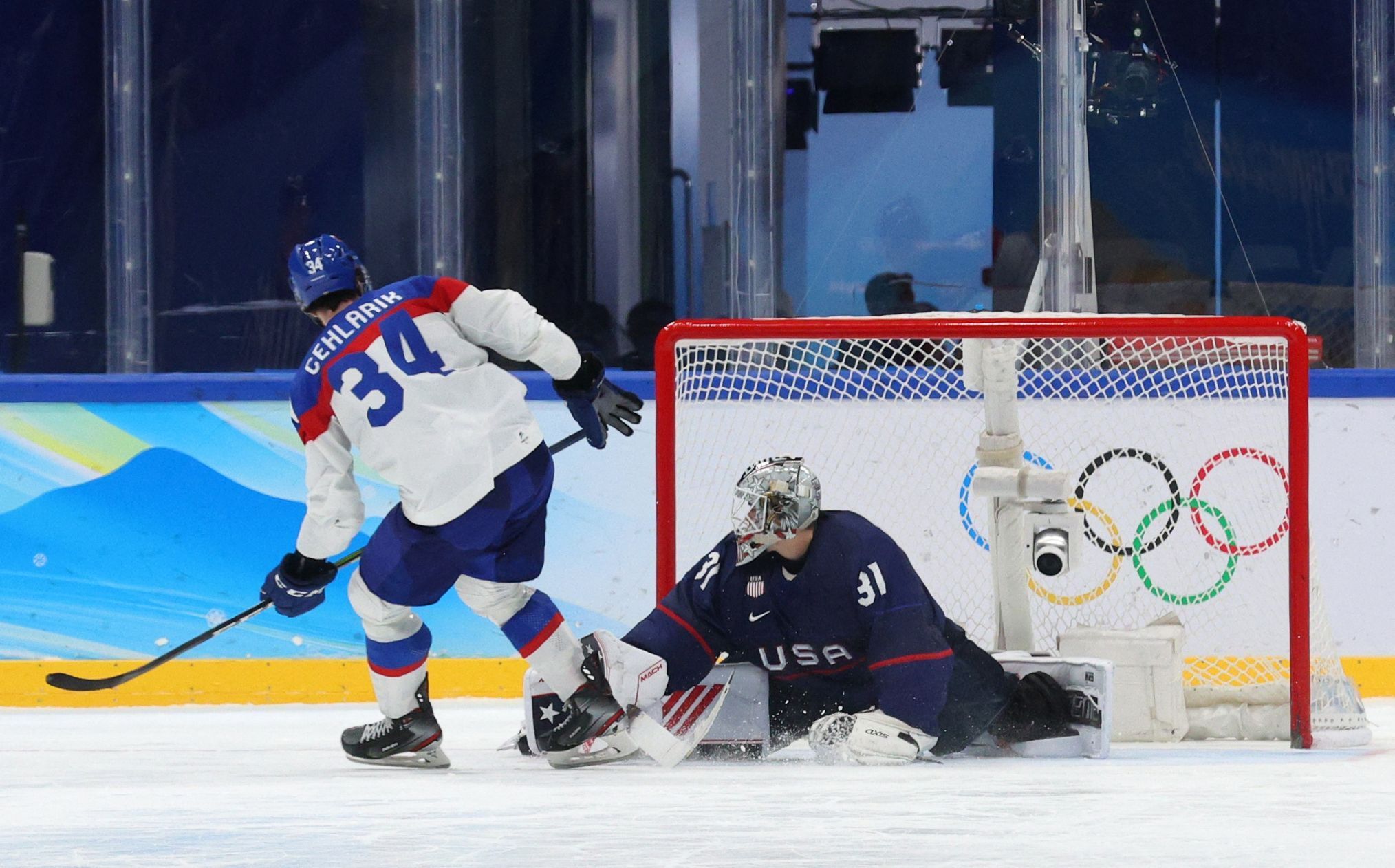 Slovensko vs. USA ve čtvrtfinále olympiády v Pekingu