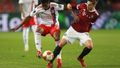 fotbal, Evropská liga 2021/2022, Sparta Praha - Olympique Lyon, Michal Sáček
