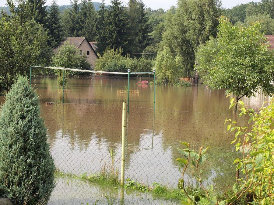 Povodně srpen 2010 - Stružnice - Jezvé