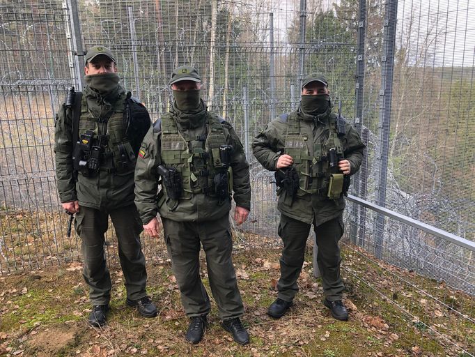 Litevská pohraniční stráž.