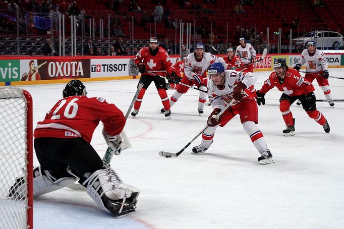 Radim Vrbata ve čtvrtfinále MS 2013.