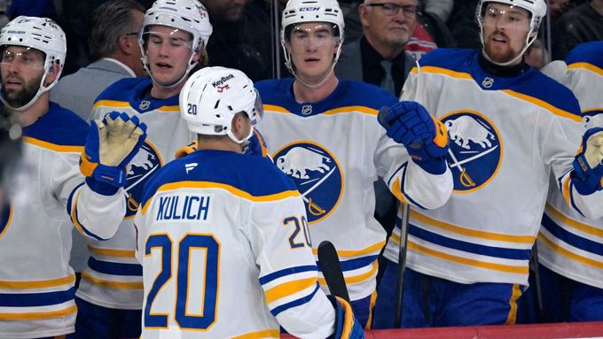 Gól a asistence Jiřího Kulicha v zápase NHL Buffalo - Toronto
