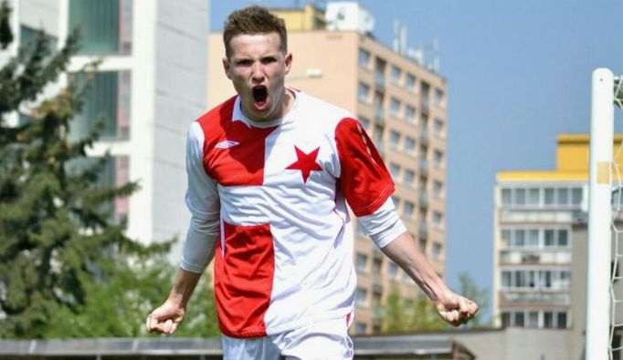 Mladý fotbalista Slavie Jakub Jankto