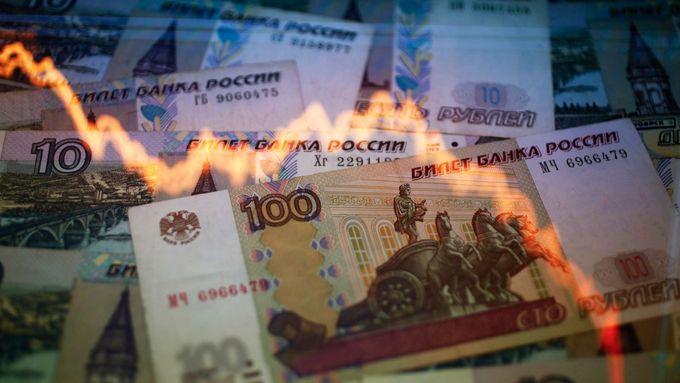 Volný pád rublu