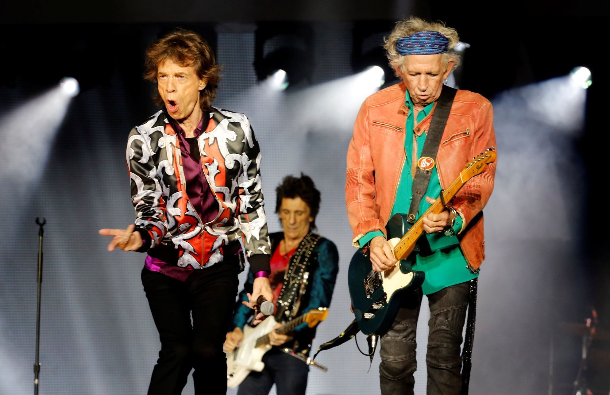 Rolling Stones Jagger Richards Wood Marseille červen 2018