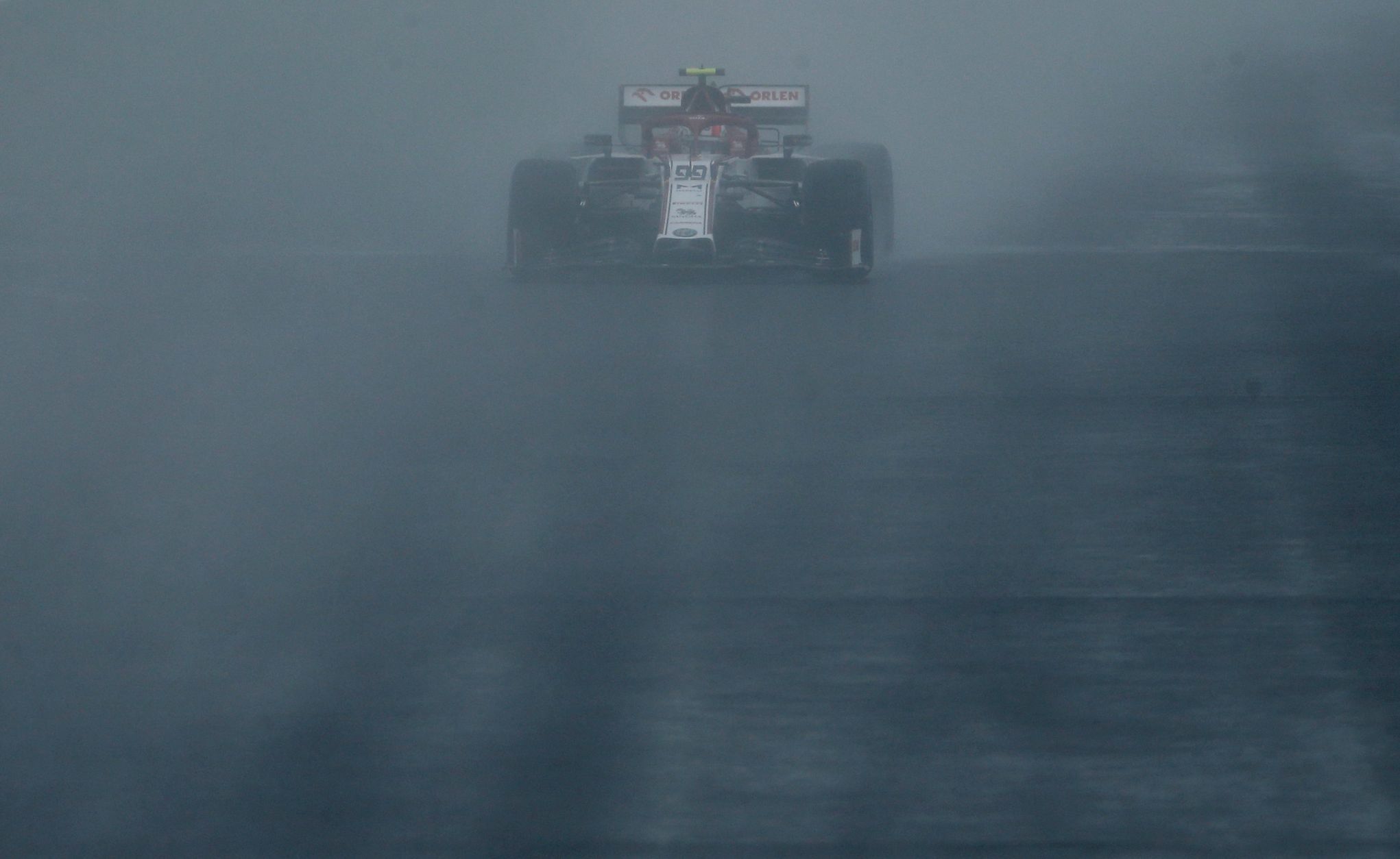 Deštivá kvalifikace na Velkou cenu Turecka formule 1 2020 - Antonio Giovinazzi, Alfa Romeo