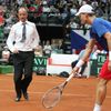 Davis Cup: Česko - Srbsko (Berdych, Pascal Maria)