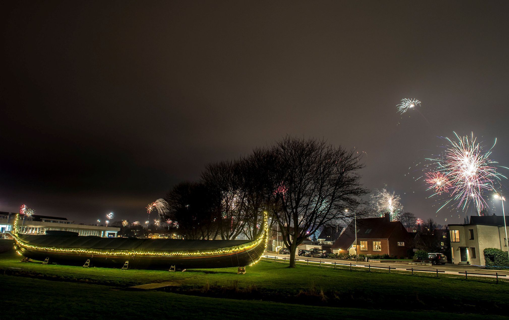 Nový rok - oslavy - Dánsko