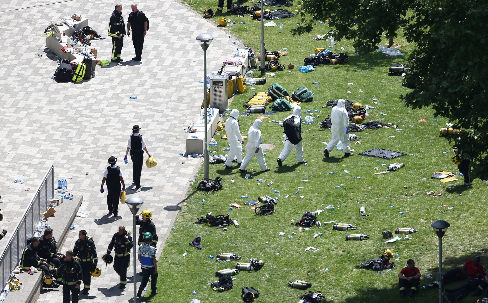 Požár Grenfell Tower v Londýně, červen 2017