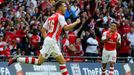 Community Shield, Arsenal - Manchester City: Aaron Ramsey slaví gól