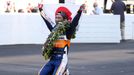 Takuma Sató slaví vítězství ve 104. ročníku závodu Indy 500