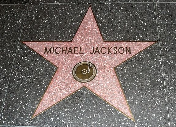 Michael Jackson - Hollywoodský chodník slávy