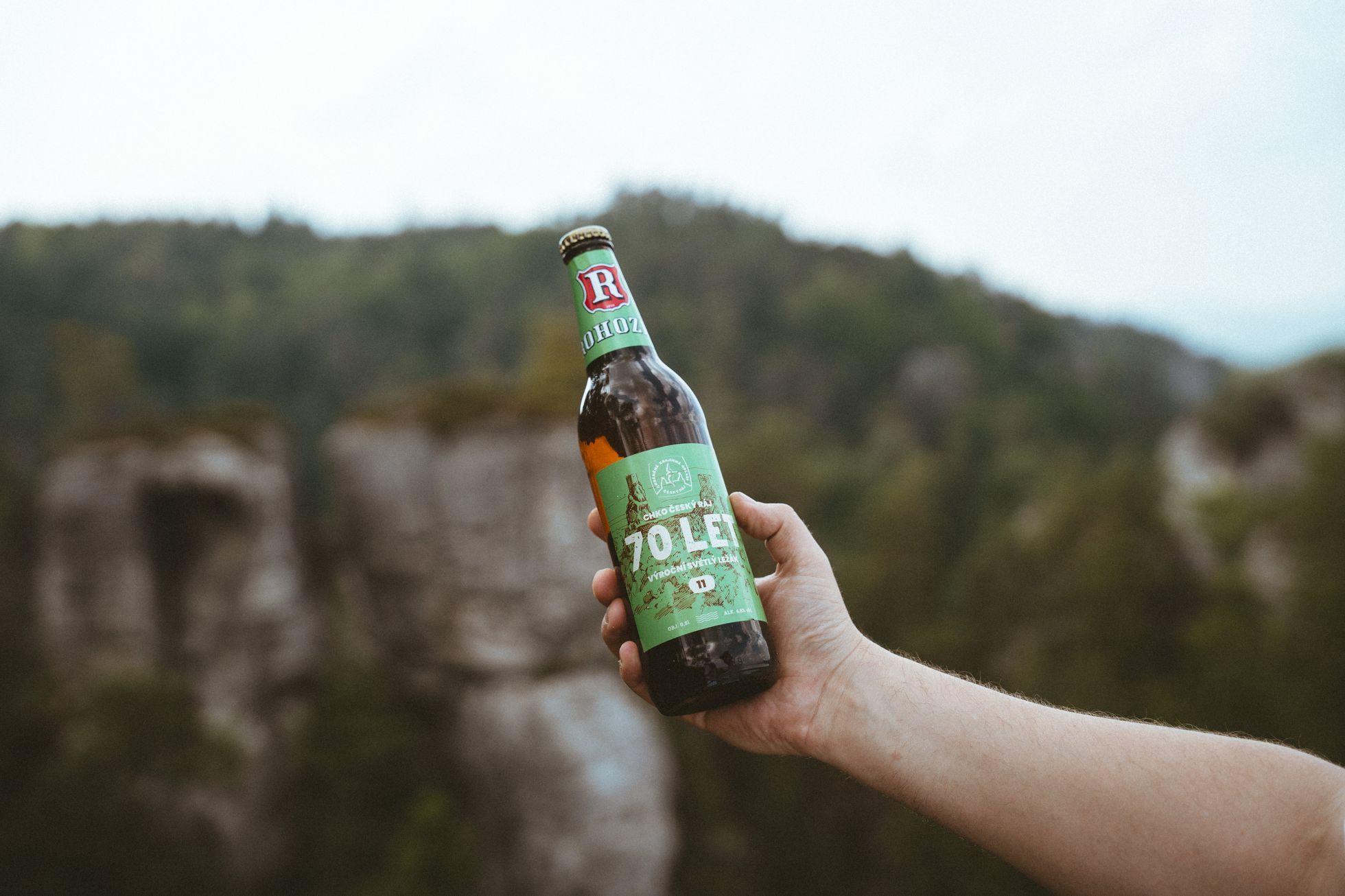 Pivovar Rohozec 70 let CHKO speciál pivo