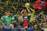 Francouzskou ligu ovládl stejně jako loni Paris St Germain, který současně triumfoval i ve francouzském poháru. Do Ligy mistrů s PSG jde rival z Monaka.