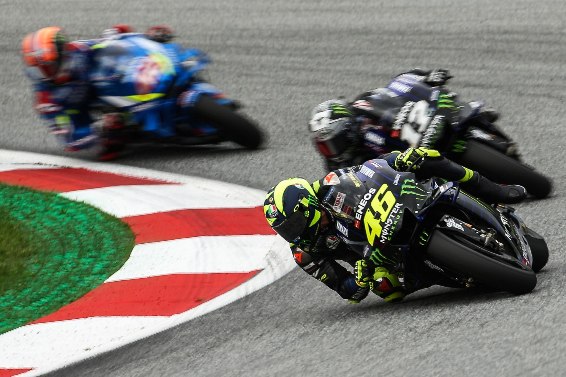 MotoGP 2019, VC Rakouska: Valentino Rossi a Maverick Viňales, Yamaha