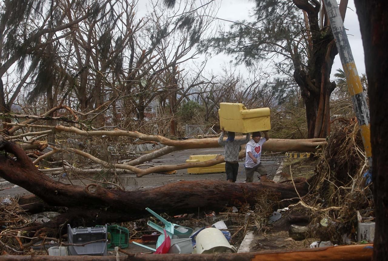 Filipíny - Haiyan - tajfun