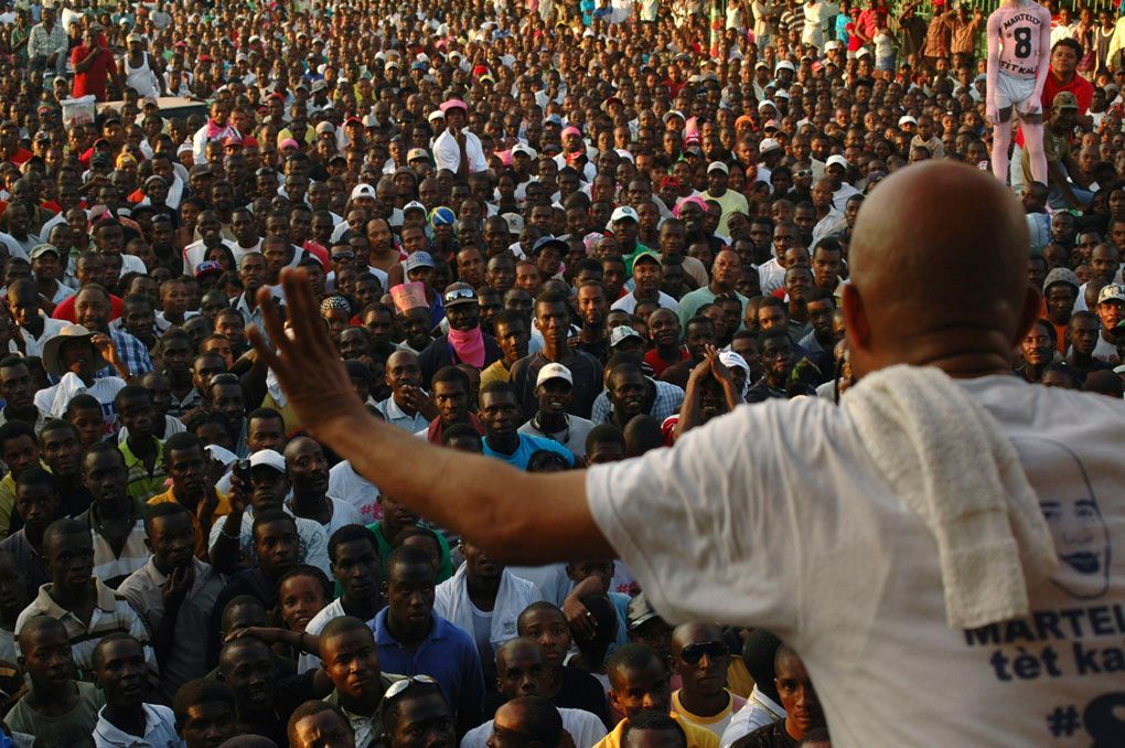 Předvolební Haiti