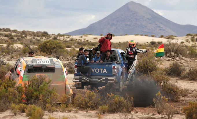 Rallye Dakar, 7. etapa:  Isidre Estev, Mitsubishi