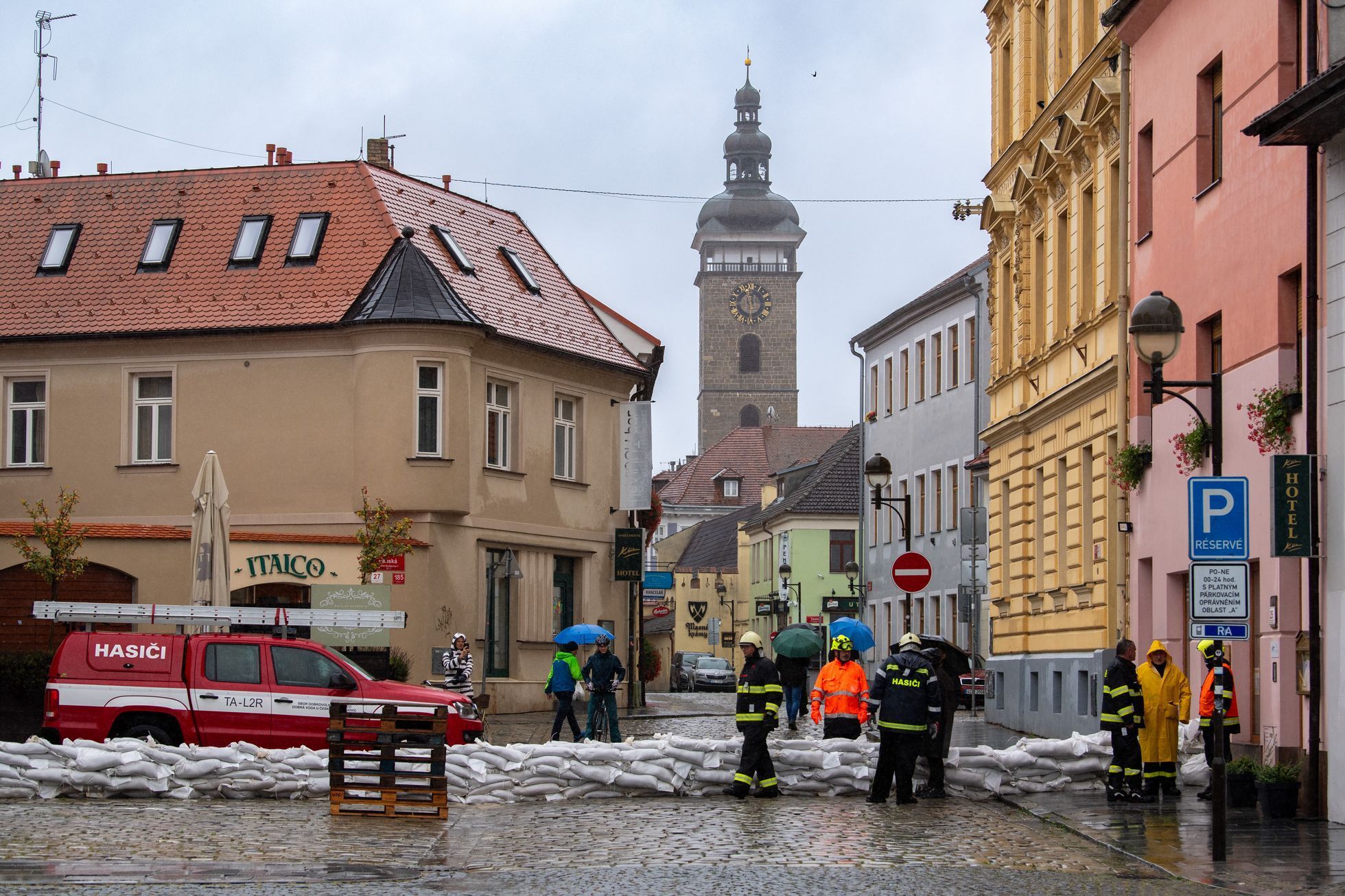 České Budějovice povodně