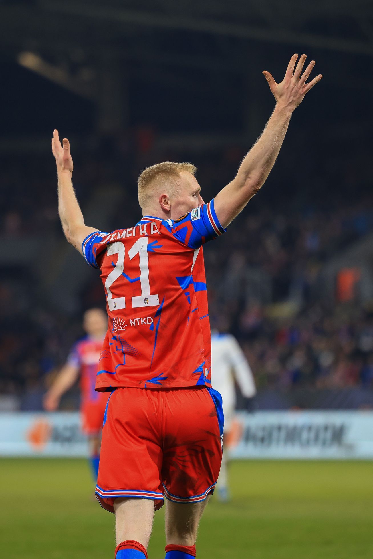 Václav Jemelka v zápase EL Viktora Plzeň - Lazio