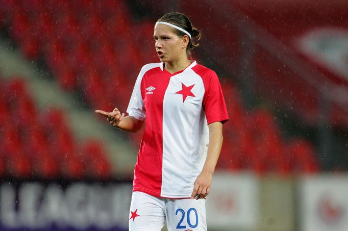 Liga mistrů žen: Slavia - Bröndby: Diana Bartovičová