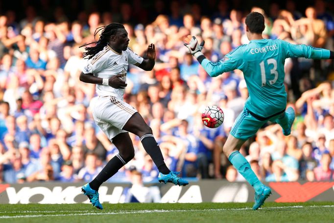 PL, Chelsea-Swansea City: Thibaut Courtois - Bafetimbi Gomis