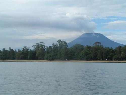 Sopka Nyiragongo v Kongu