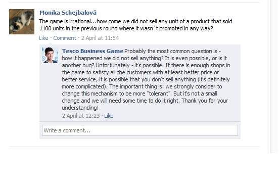 Tesco Business Game