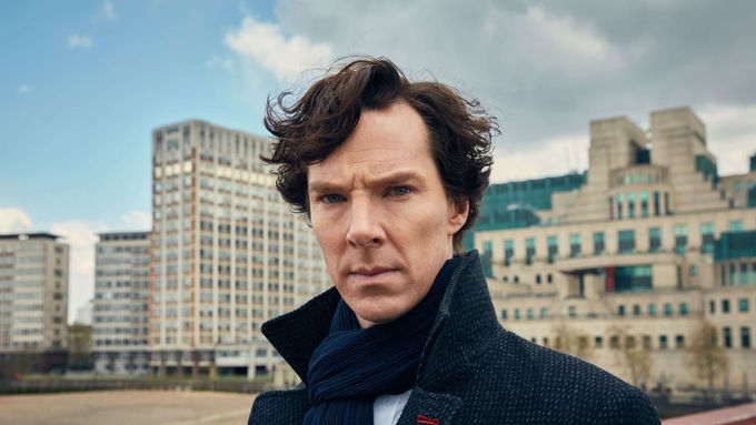 Benedict Cumberbatch jako Sherlock Holmes