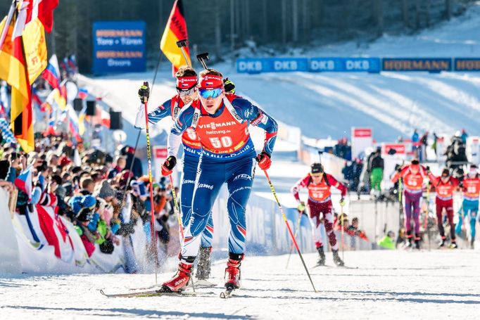 SP Pokljuka, stíhačka M: Adam Václavík (50)