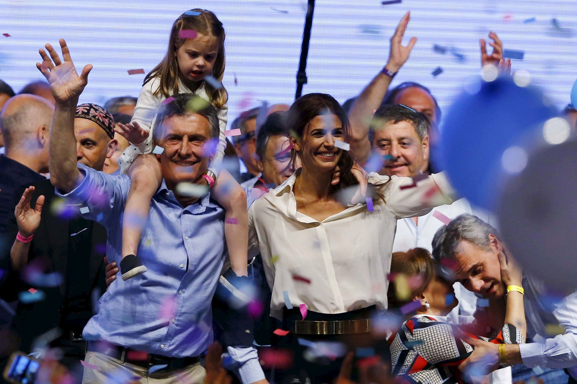 Mauricio Macri - vítěz prezidentských voleb v Argentině