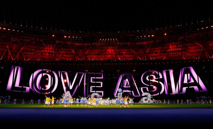 Asijské hry v Chang-čou - závěrečný ceremoniál