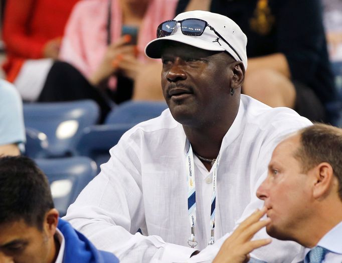 Michael Jordan na US Open 2014