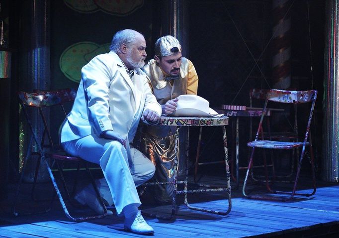 Ivan Kusnjer (Lascott) a Jiří Bruckler (Jackson)