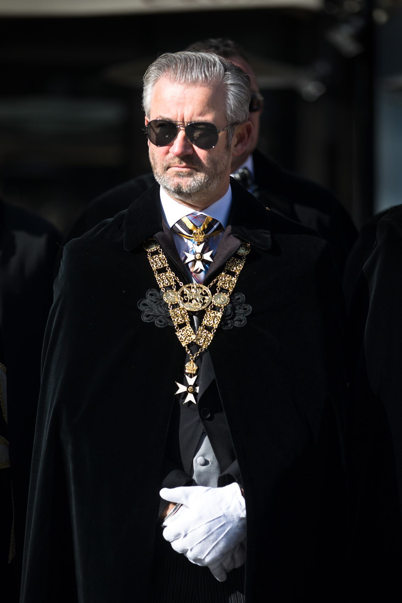 Řád sv. Jiří, Habsburští rytíři, průvod, Habsburkové, šlechtici, šlechta
