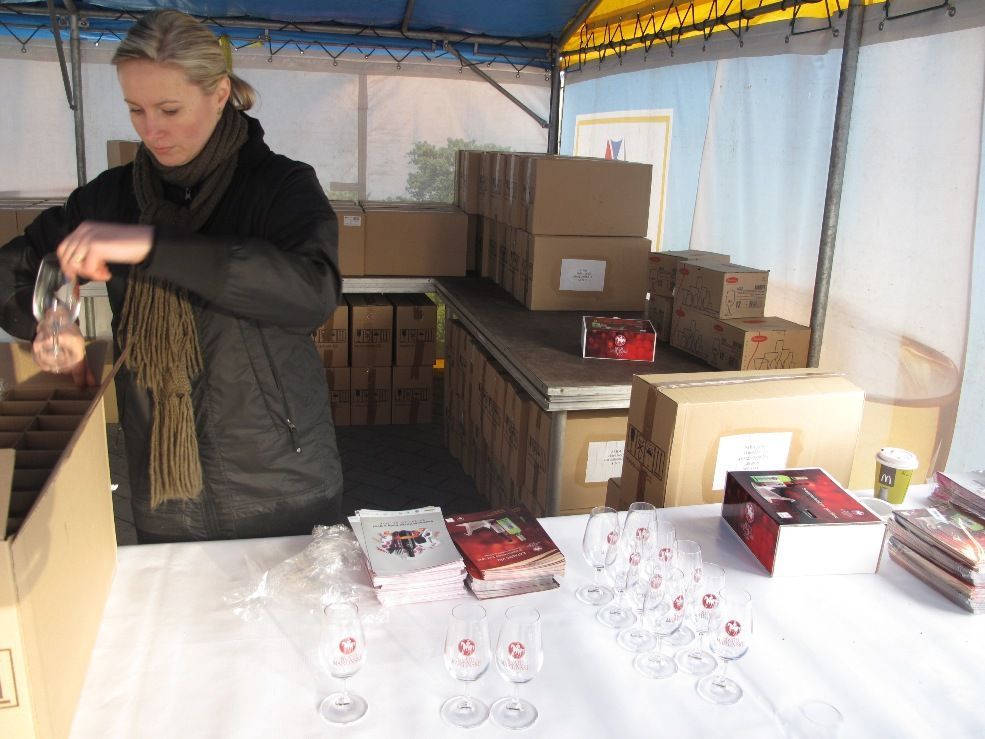 Přípravy Svatomartinského koštu 2010