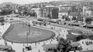 Náměstí Széll Kálmán v Budapešti. Rok 1952