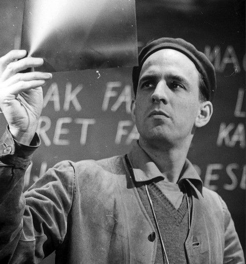 Ingmar Bergman ve Stockholmu v roce 1957