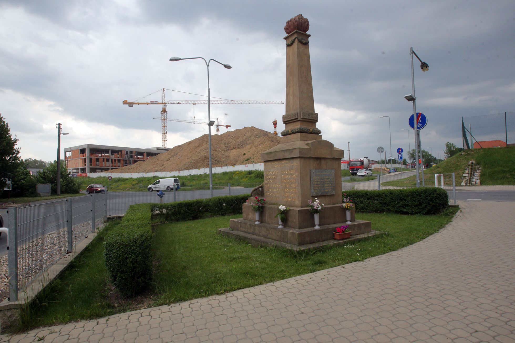 Dolní Břežany v den voleb do Evropského parlamentu