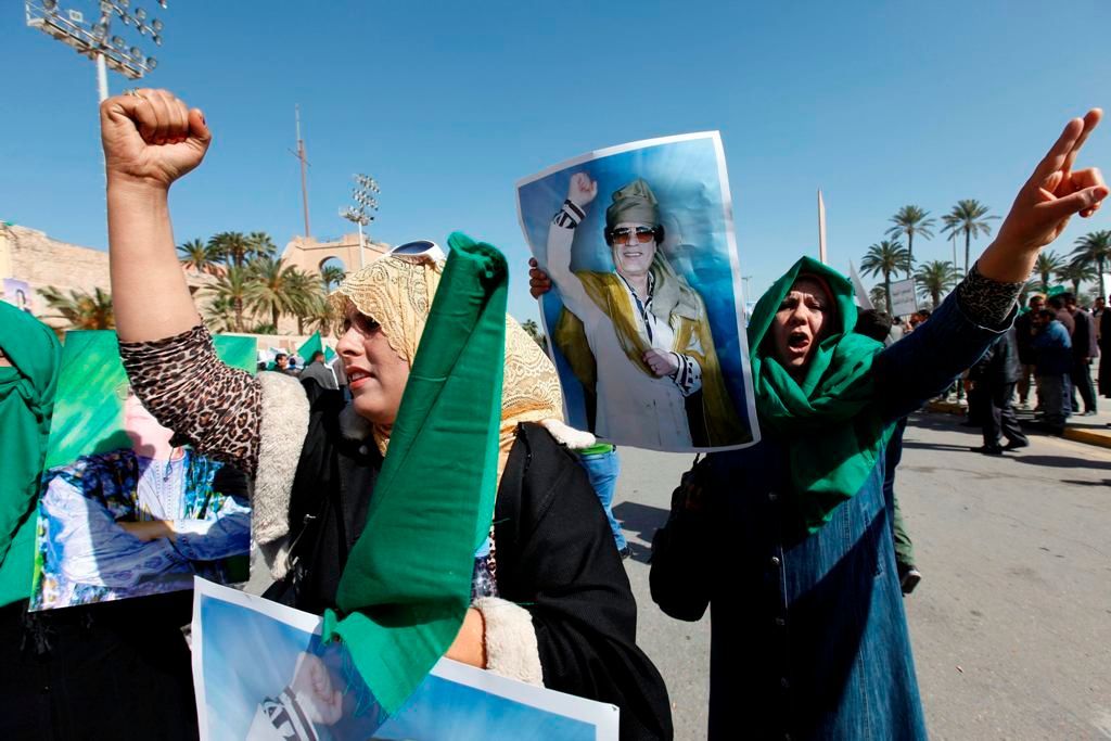 Libye - protesty
