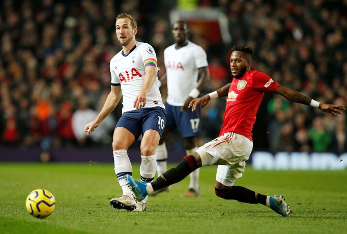 Soccer Football - Premier League - Manchester United v Tottenham Hotspur - Old Trafford, Manchester, Britain - December 4, 2019  Tottenham Hotspur's Harry Kane in action